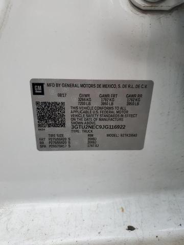 2018 GMC SIERRA K15 - 3GTU2NEC9JG116922