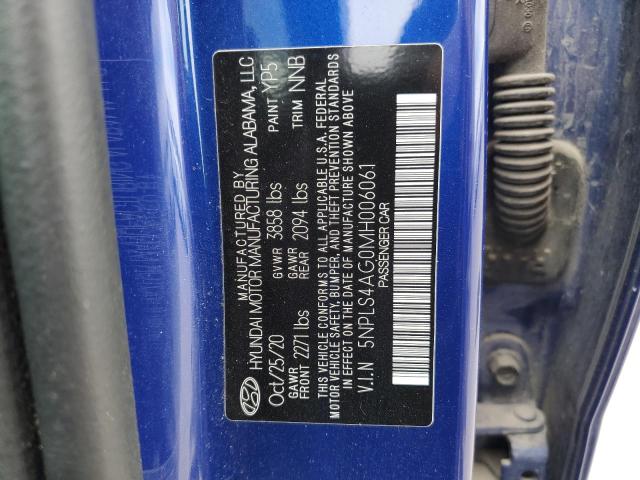 2021 HYUNDAI ELANTRA SE - 5NPLS4AG0MH006061