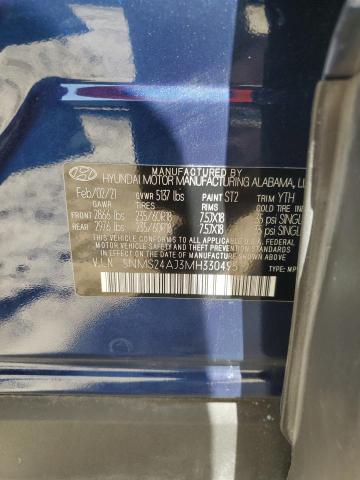 2021 HYUNDAI SANTA FE S - 5NMS24AJ3MH330495