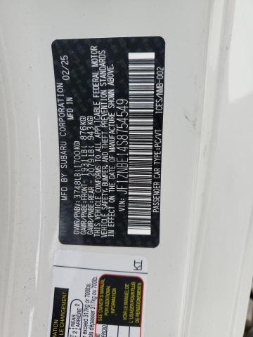2025 TOYOTA GR 86 PREM JF1ZNBE14S8754549