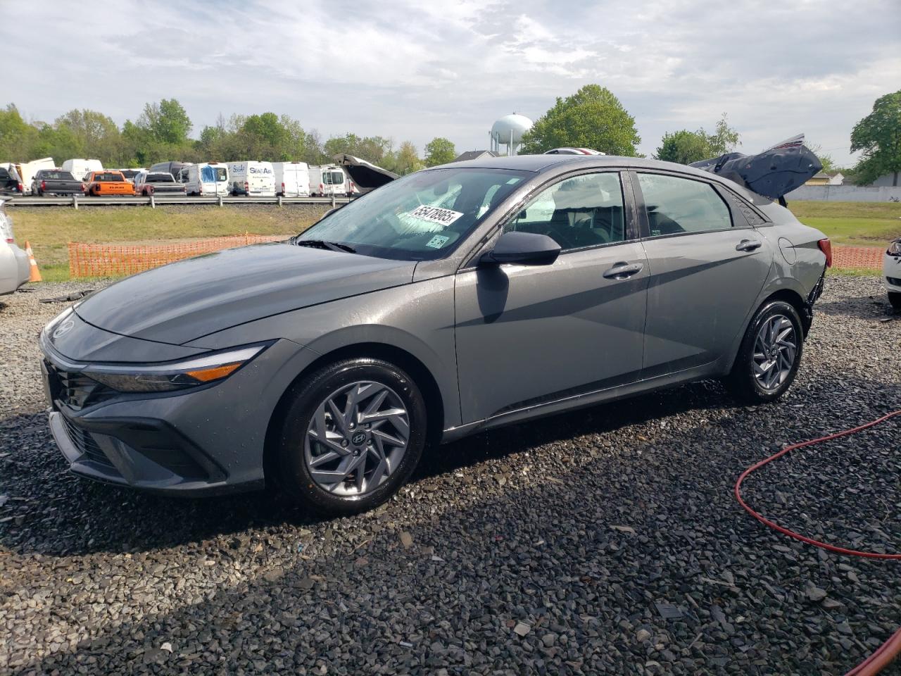 HYUNDAI ELANTRA BLUE