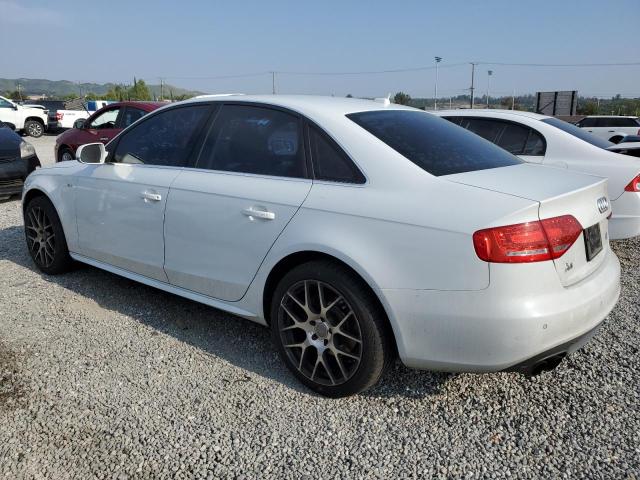 AUDI A4 PREMIUM 2012 white  gas WAUFFAFLXCA119864 photo #3