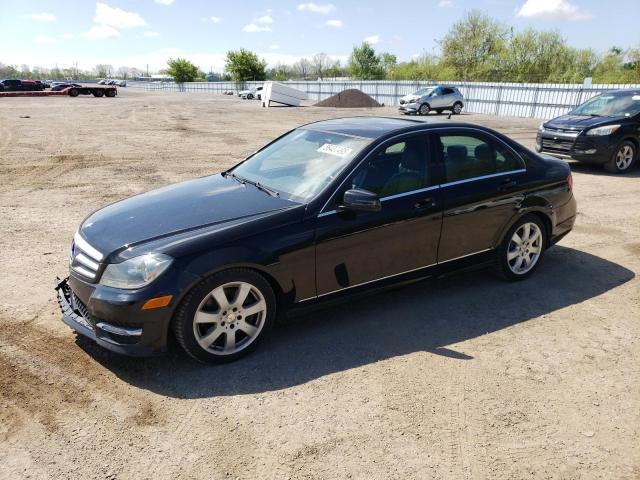 Vin: wddgf8ab1da846610, lot: 55437495, mercedes-benz c-class 300 4matic 2013 img_1
