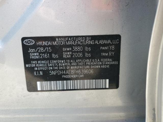 2015 HYUNDAI ELANTRA SE - 5NPDH4AE8FH639606
