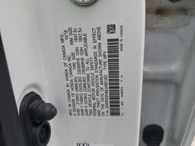 2018 HONDA CR-V EXL - 2HKRW2H88JH691262