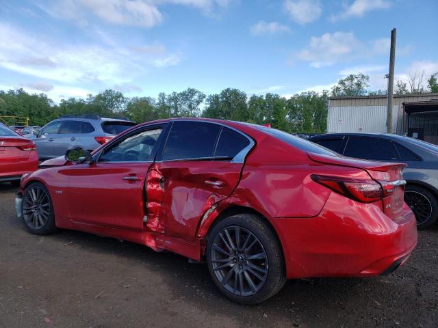 Vin: jn1fv7ar8jm700220, lot: 56797345, infiniti q50 red sport 400 20182