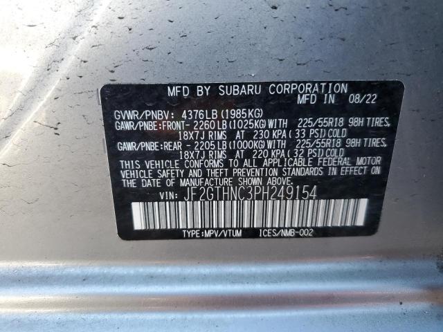 2023 SUBARU CROSSTREK - JF2GTHNC3PH249154