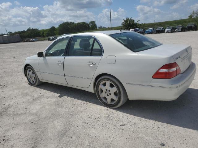 LEXUS LS 430 2004 silver sedan 4d gas JTHBN36F840148313 photo #3