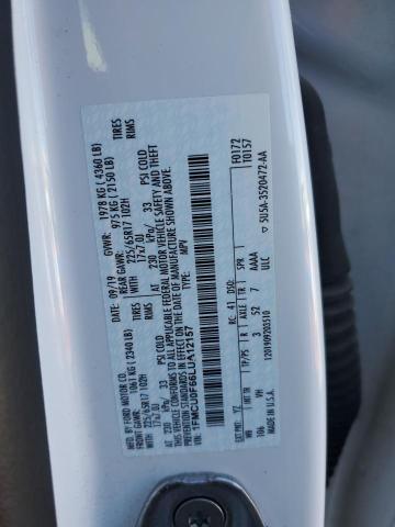 2020 FORD ESCAPE S 1FMCU0F66LUA12157