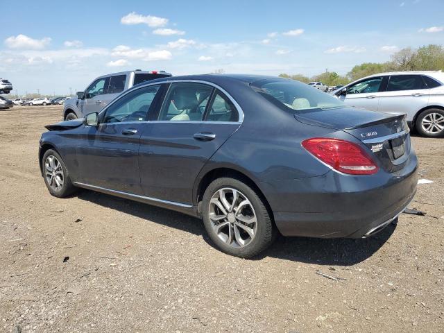 Vin: 55swf4kb8gu116460, lot: 55850445, mercedes-benz c-class 300 4matic 20162