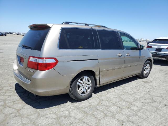 HONDA ODYSSEY EX 2005 gold  gas 5FNRL38625B045152 photo #4