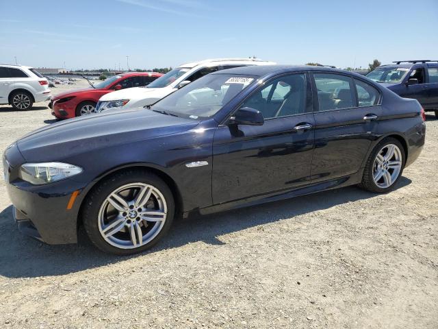 BMW 550 I 2013 blue  gas WBAFR9C55DC271553 photo #1