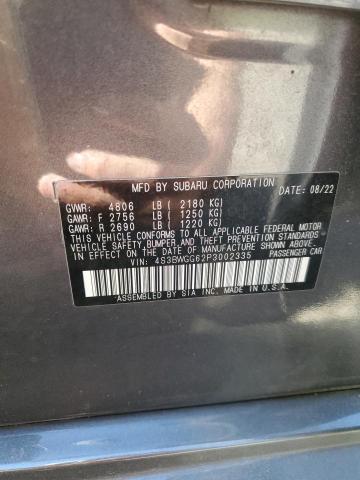 2023 SUBARU LEGACY SPO 4S3BWGG62P3002335