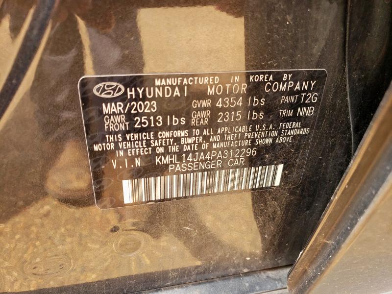 kmhl14ja4pa312296 - 2023 Hyundai sonata sel - #57486035