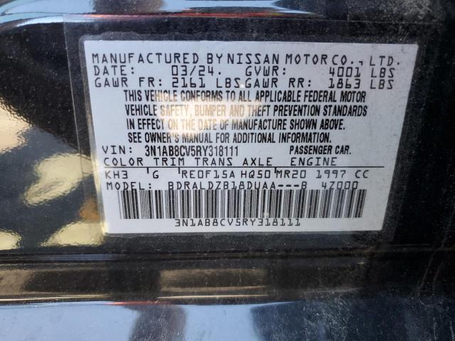 2024 NISSAN SENTRA SV 3N1AB8CV5RY318111