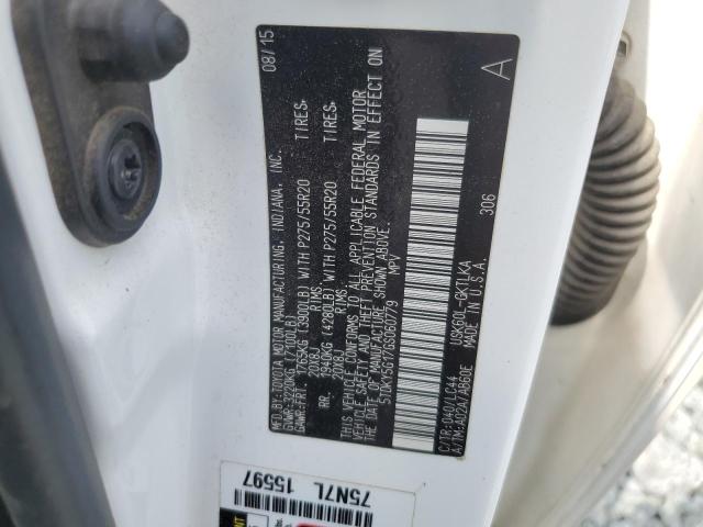 2016 TOYOTA SEQUOIA LI 5TDKY5G17GS060779