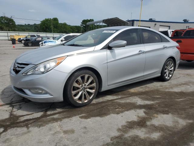 HYUNDAI SONATA SE 2012 silver sedan 4d gas 5NPEC4AC7CH495687 photo #1