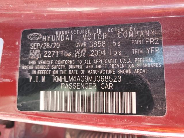 2021 HYUNDAI ELANTRA SE - KMHLM4AG9MU068523