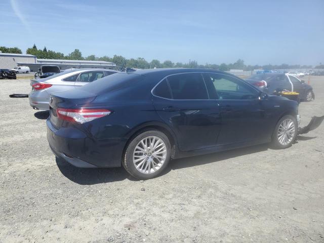 TOYOTA CAMRY XLE 2020 blue  hybrid engine 4T1F31AK4LU545361 photo #4