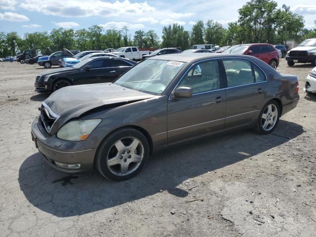 LEXUS LS 430 2005 brown  gas JTHBN36F355011851 photo #1
