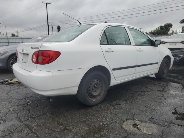 TOYOTA COROLLA CE 2005 white  gas 1NXBR32E15Z459509 photo #4
