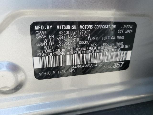 2024 MITSUBISHI OUTLANDER JA4ARUAU8RU024131