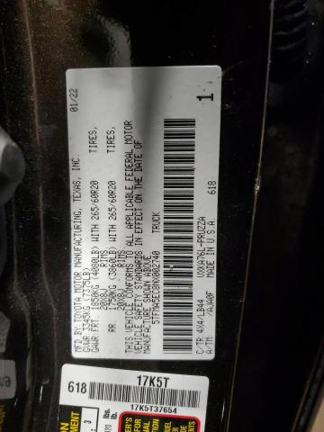 2022 TOYOTA TUNDRA CRE - 5TFMA5EC8NX002740