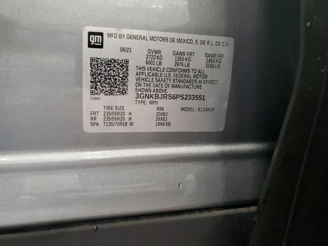 2023 CHEVROLET BLAZER 3LT - 3GNKBJRS6PS233551
