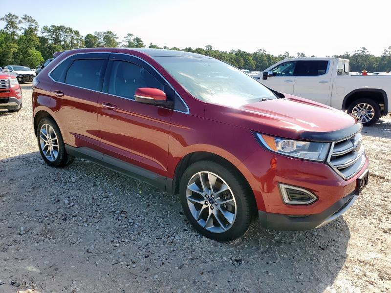Vin: 2fmpk4k89hbb36605, lot: 58420965, ford edge titanium 20174
