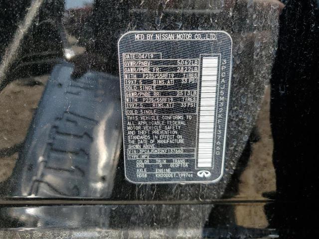 2019 INFINITI QX50 ESSEN 3PCAJ5M32KF137660