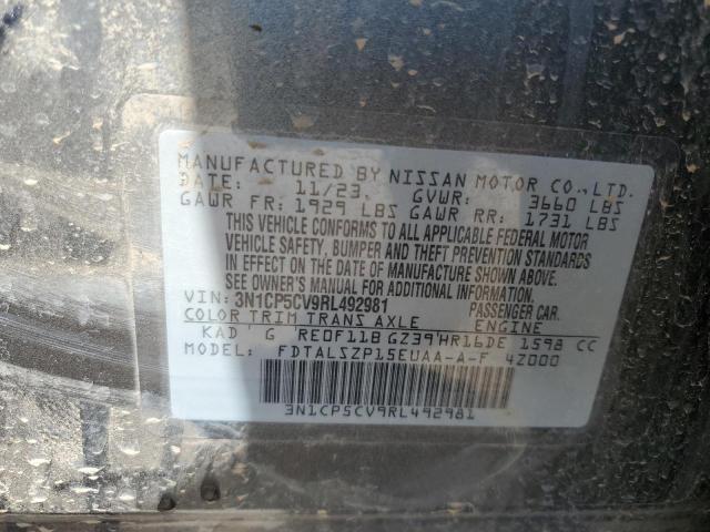 2024 NISSAN KICKS SV - 3N1CP5CV9RL492981