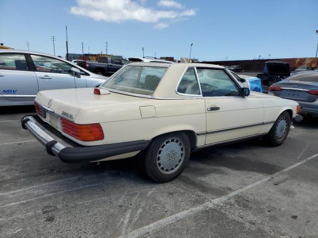 MERCEDES-BENZ 560 SL 1987 tan  gas WDBBA48D1HA056649 photo #4