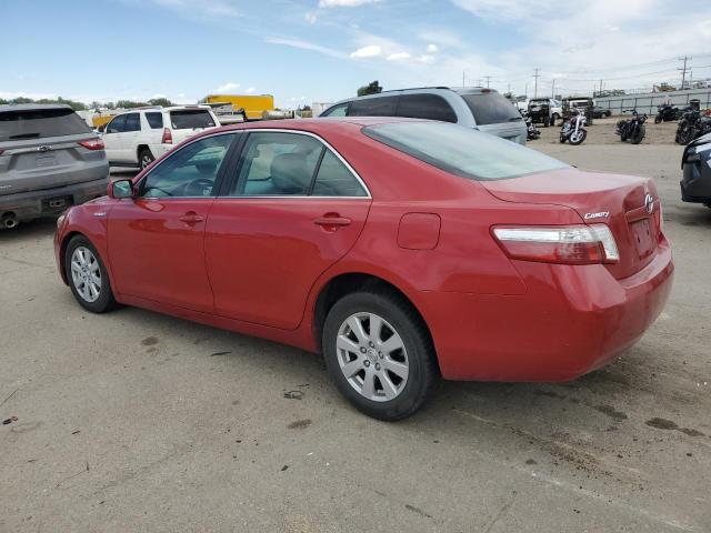 TOYOTA CAMRY HYBR 2009 red  hybrid engine JTNBB46K793050470 photo #3