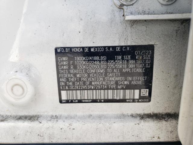 2023 HONDA HR-V SPORT 3CZRZ2H53PM729734