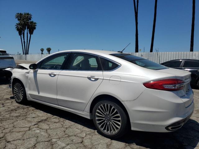 FORD FUSION SE 2017 white  gas 3FA6P0H97HR293423 photo #3