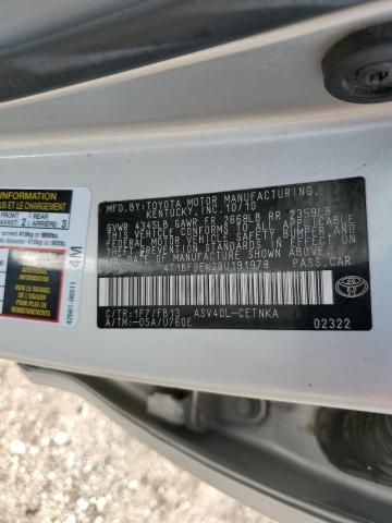 2011 TOYOTA CAMRY BASE - 4T1BF3EK2BU191978