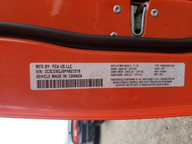 2023 DODGE CHARGER SC 2C3CDXGJ6PH627319