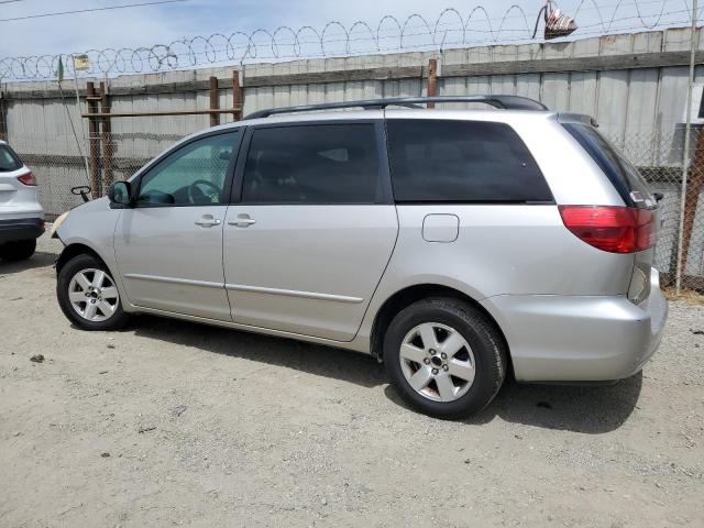 TOYOTA SIENNA CE 2005 silver  gas 5TDZA23C45S240422 photo #3