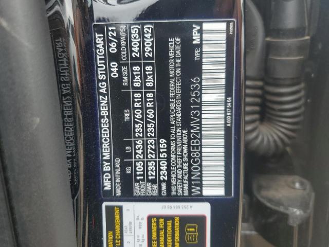2021 MERCEDES-BENZ GLC 300 4M - W1N0G8EB2MV312536