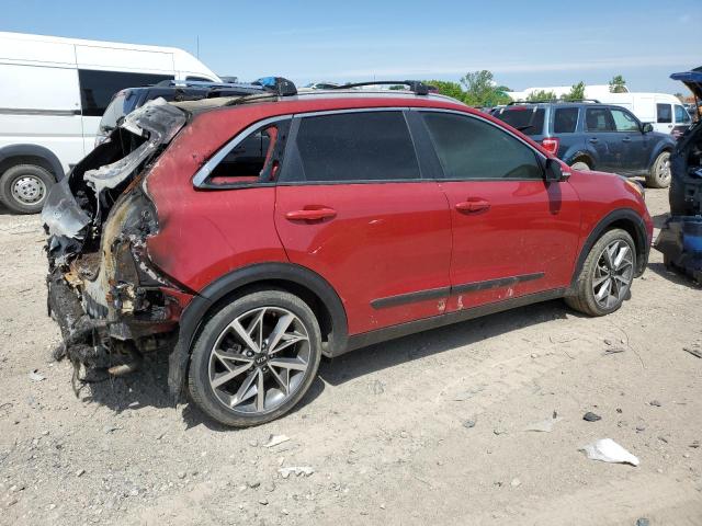 Vin: kndcc3lc2m5472818, lot: 58974405, kia niro touring 20213