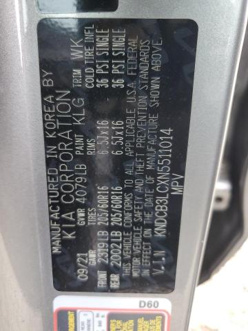 2022 KIA NIRO LX KNDCB3LCXN5511014