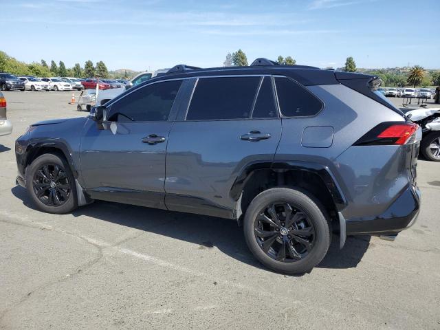TOYOTA RAV4 XSE 2022 gray  hybrid engine JTME6RFV1ND524396 photo #3