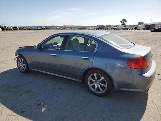 INFINITI G35 2005 blue  gas JNKCV51E35M224397 photo #3