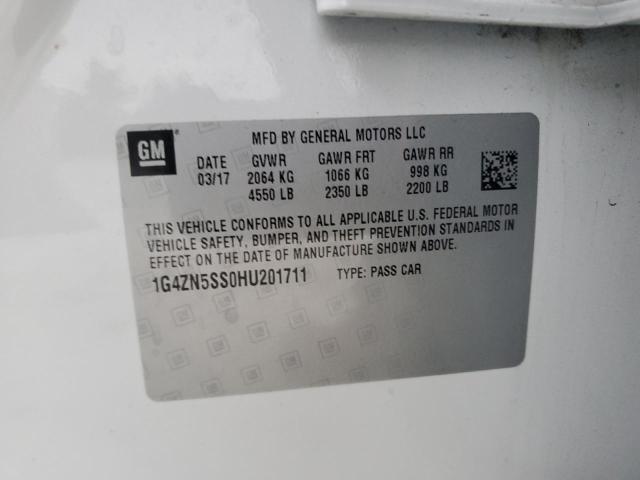 2017 BUICK LACROSSE P - 1G4ZN5SS0HU201711