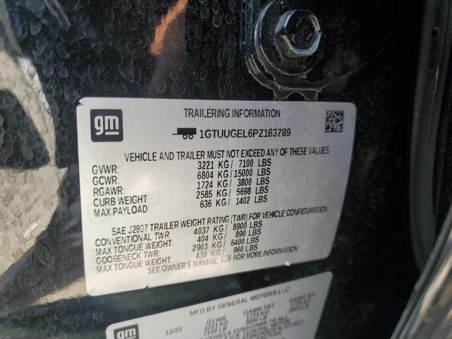 2023 GMC SIERRA K15 1GTUUGEL6PZ163789