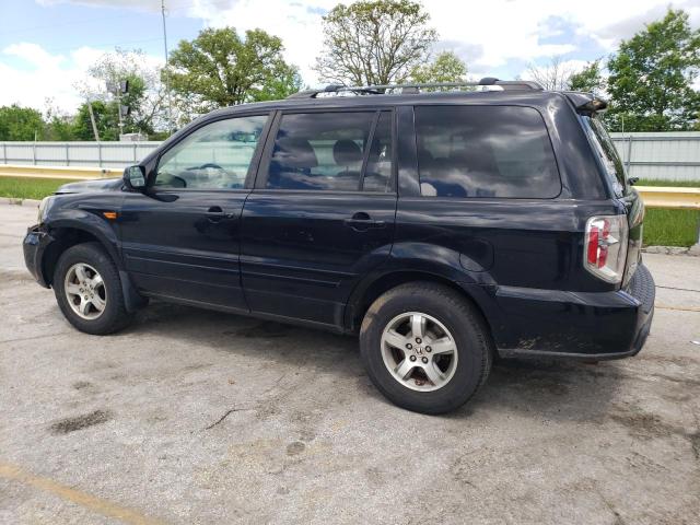 HONDA PILOT EX 2006 black 4dr spor gas 5FNYF18516B007668 photo #3