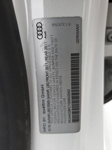 2016 AUDI RS7 WUAW2BFC1GN902562