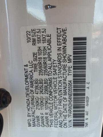 2022 HONDA CR-V EX - 7FARW2H54NE055954