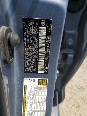 2022 TOYOTA COROLLA LE JTDEPMAE8N3020795