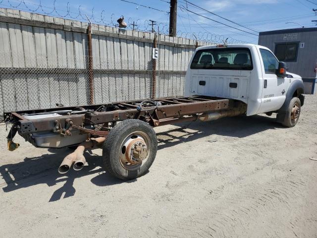 FORD F550 SUPER 2012 white chassis diesel 1FDUF5GT4CEB08153 photo #4